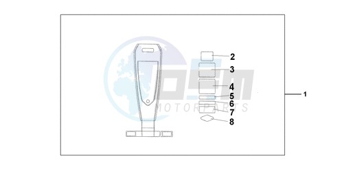 LEATHER TANK BELT blueprint