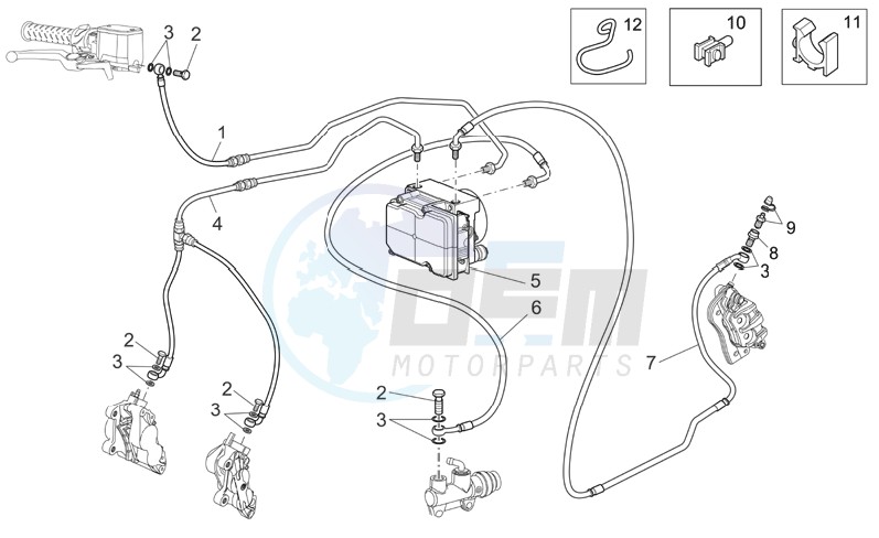 ABS Brake system blueprint