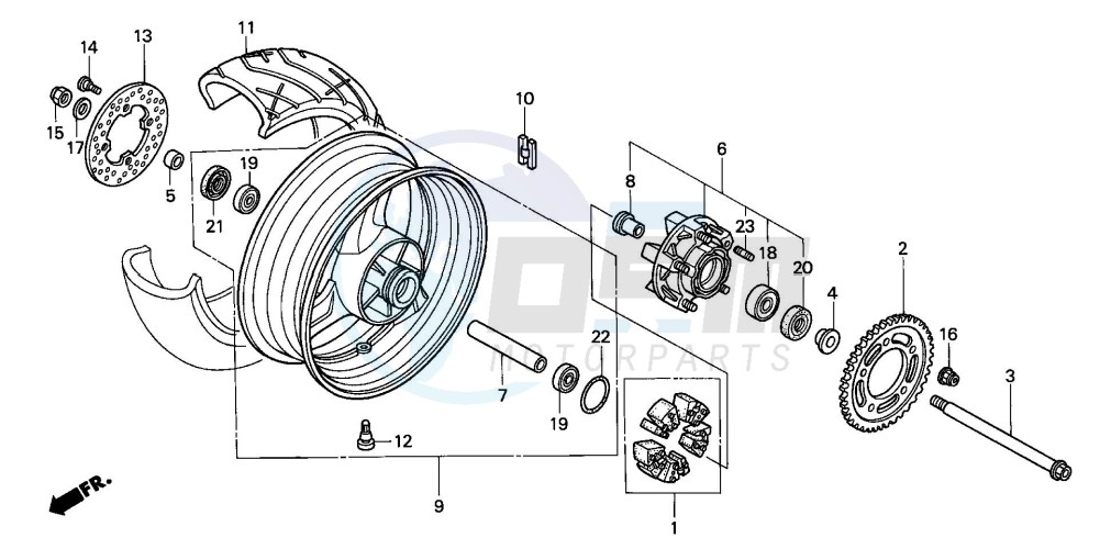 REAR WHEEL image