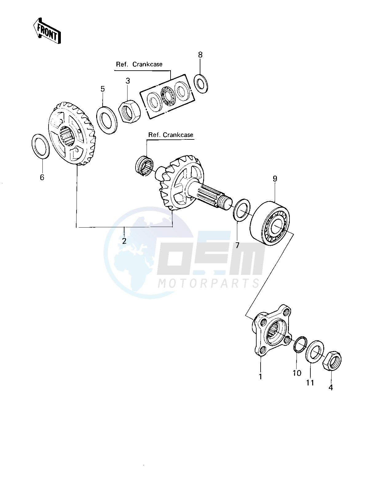 FRONT BEVEL GEARS image