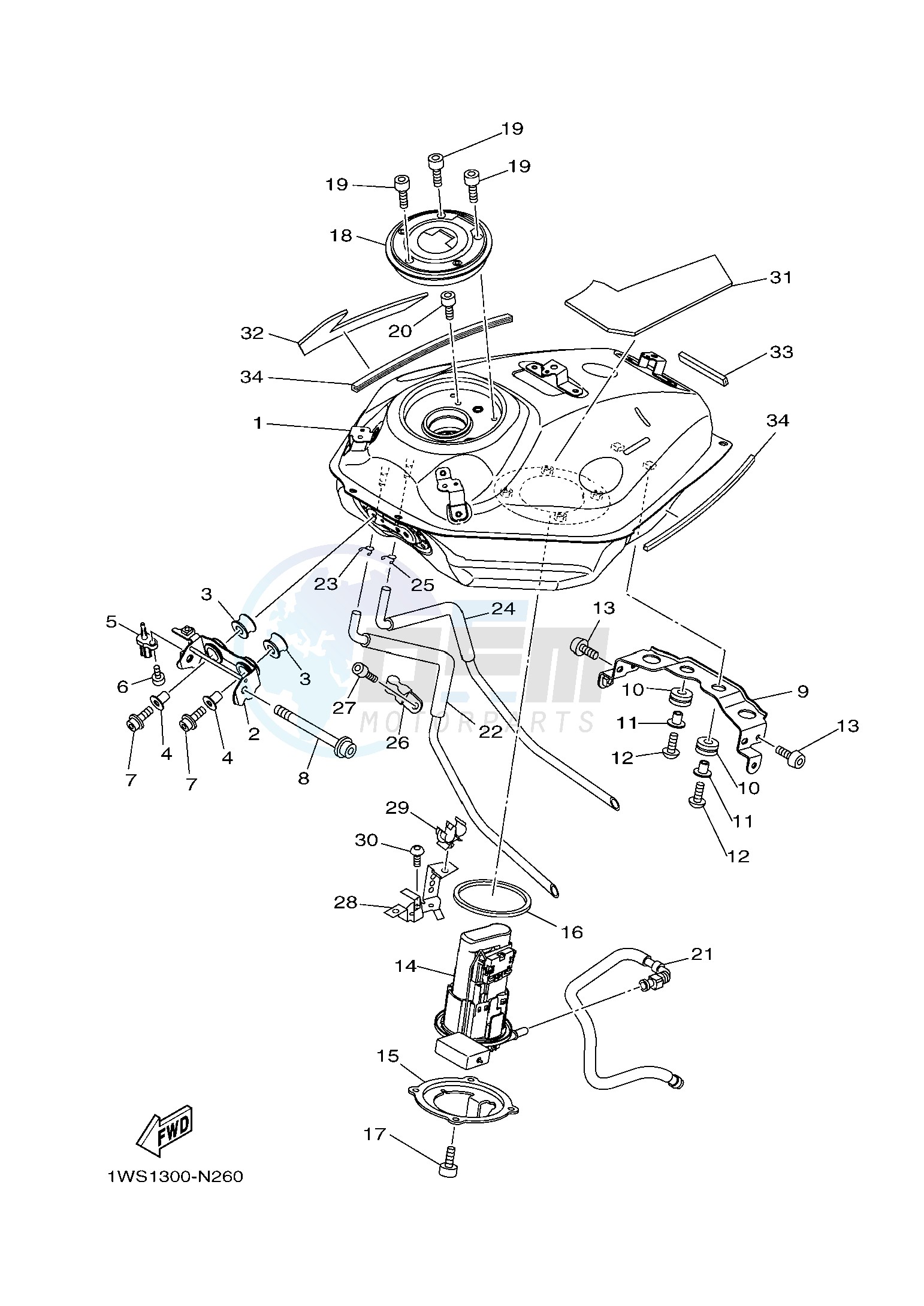 FUEL TANK image