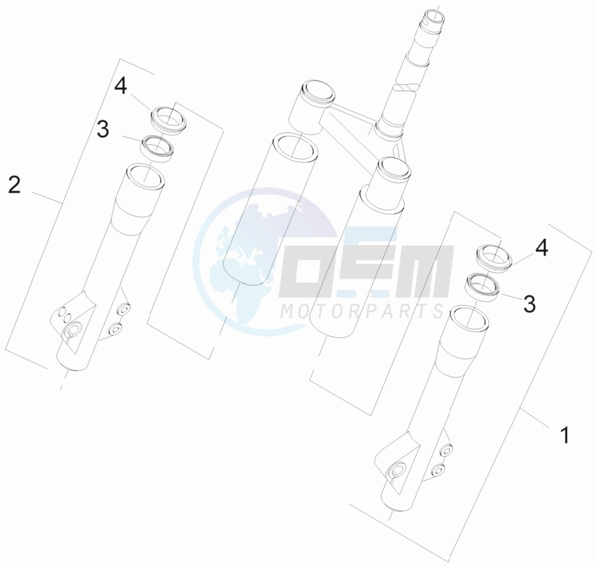 Fork components (Escorts) image