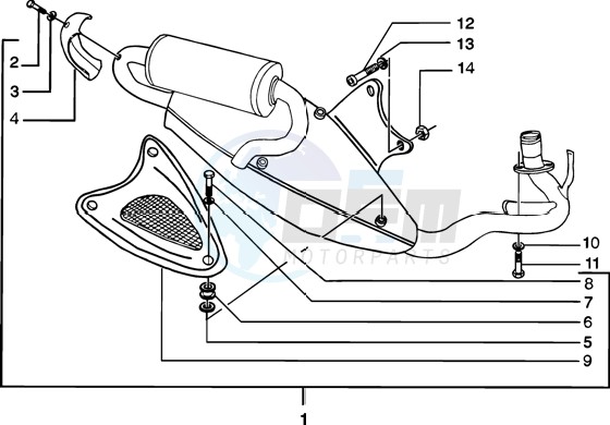 Catalytic silencer image