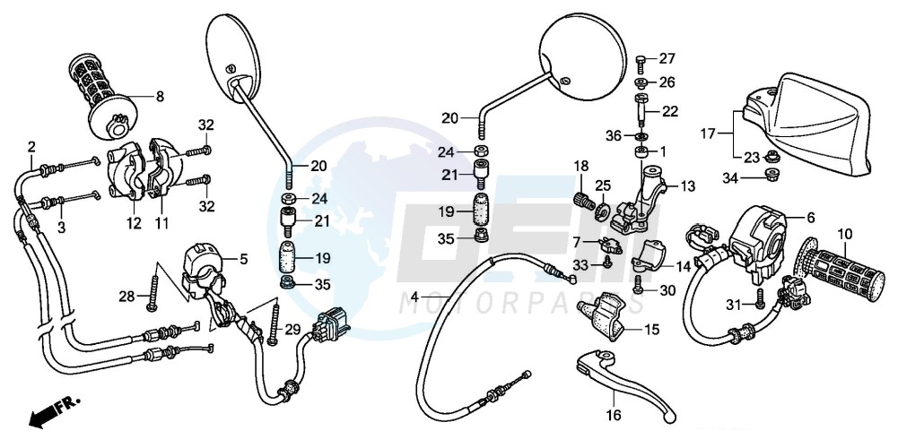 HANDLE LEVER/SWITCH/CABLE image