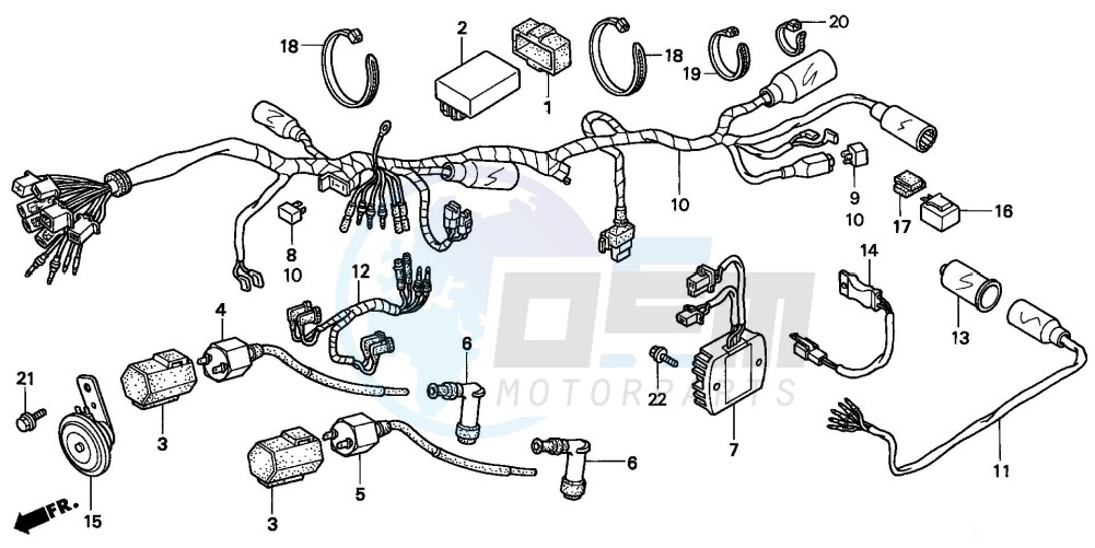 WIRE HARNESS/ IGNITION COIL image