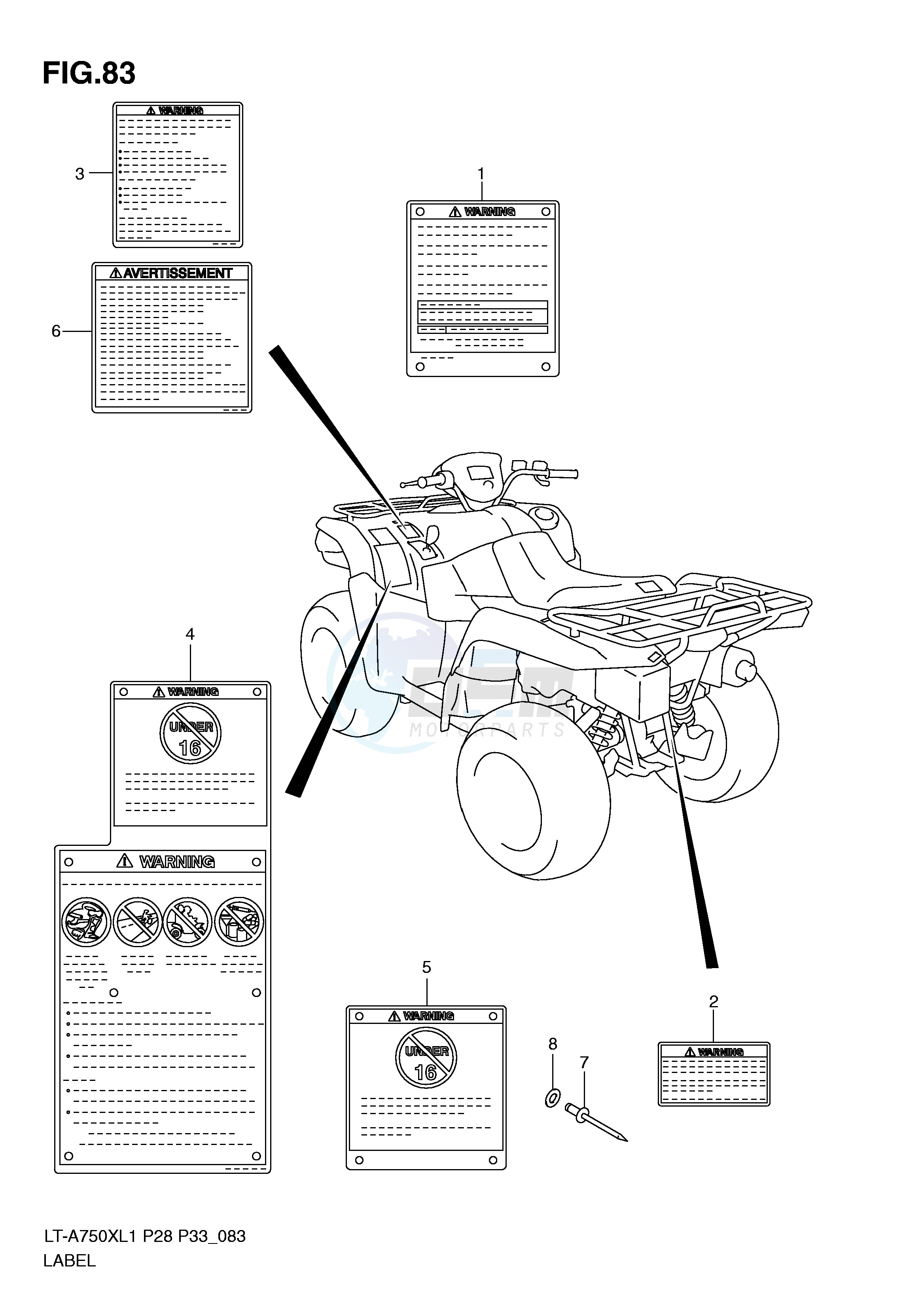 LABEL (LT-A750XZL1 P28) blueprint