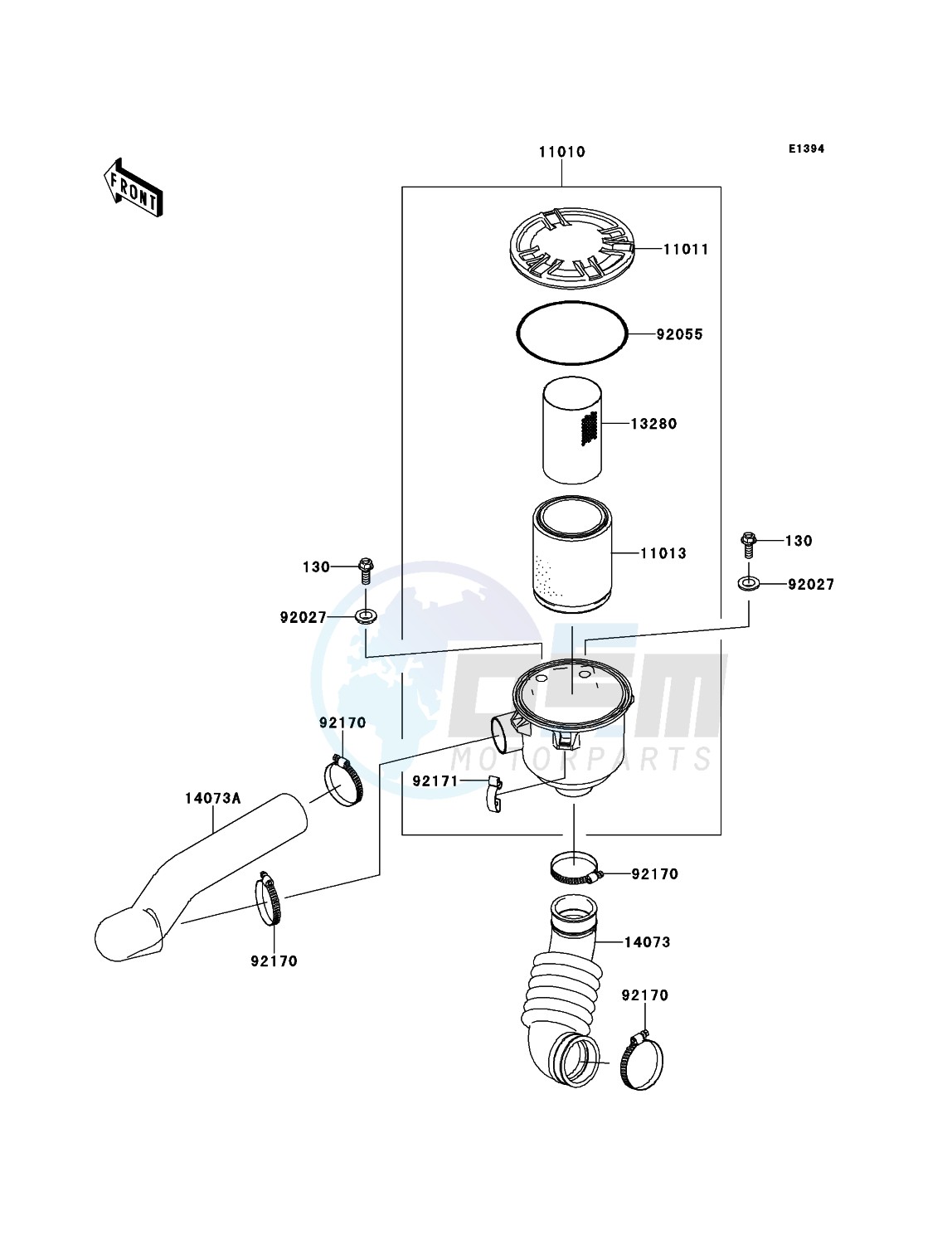 Air Cleaner-Belt Converter blueprint