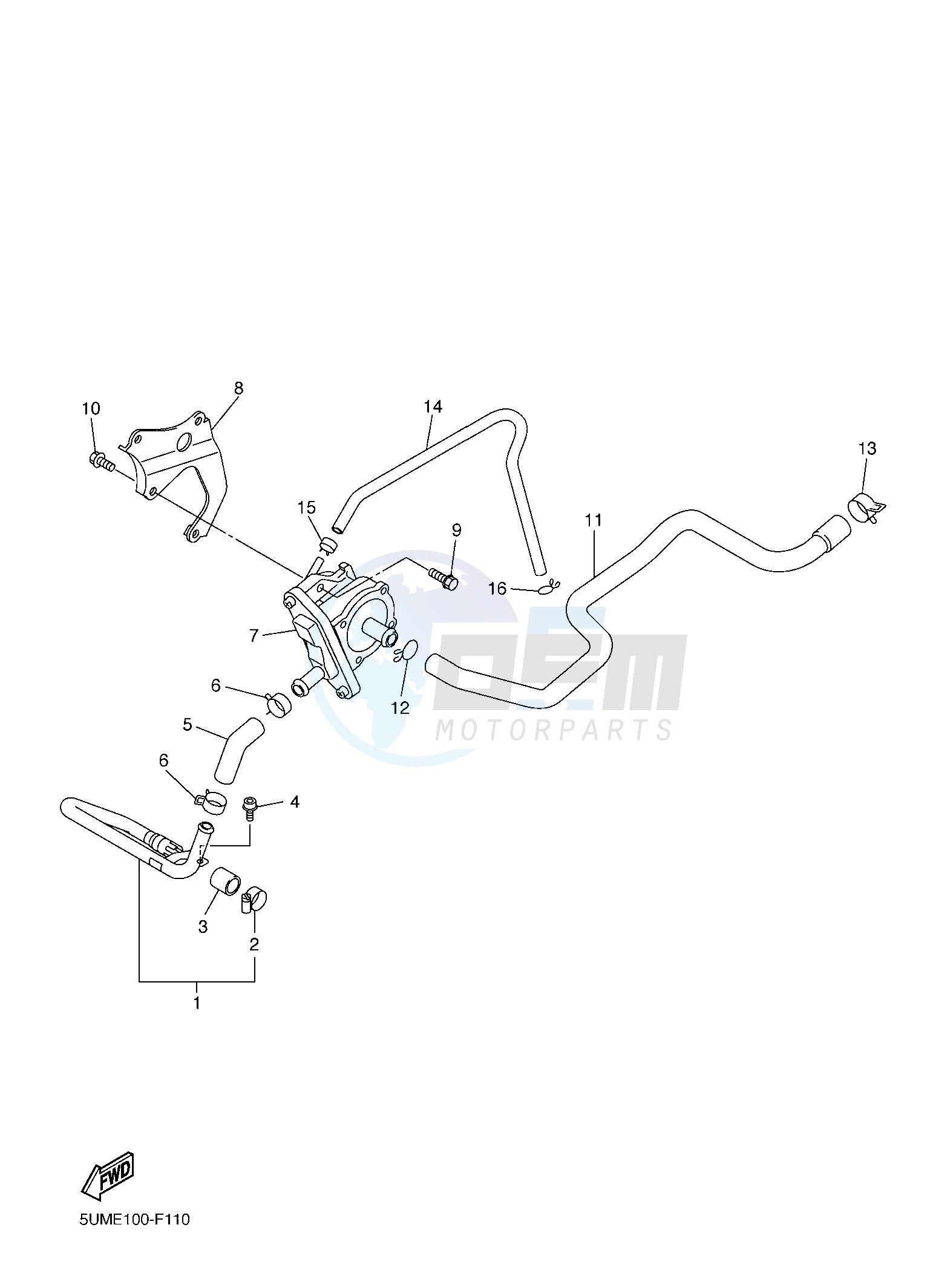 AIR INDUCTION SYSTEM blueprint