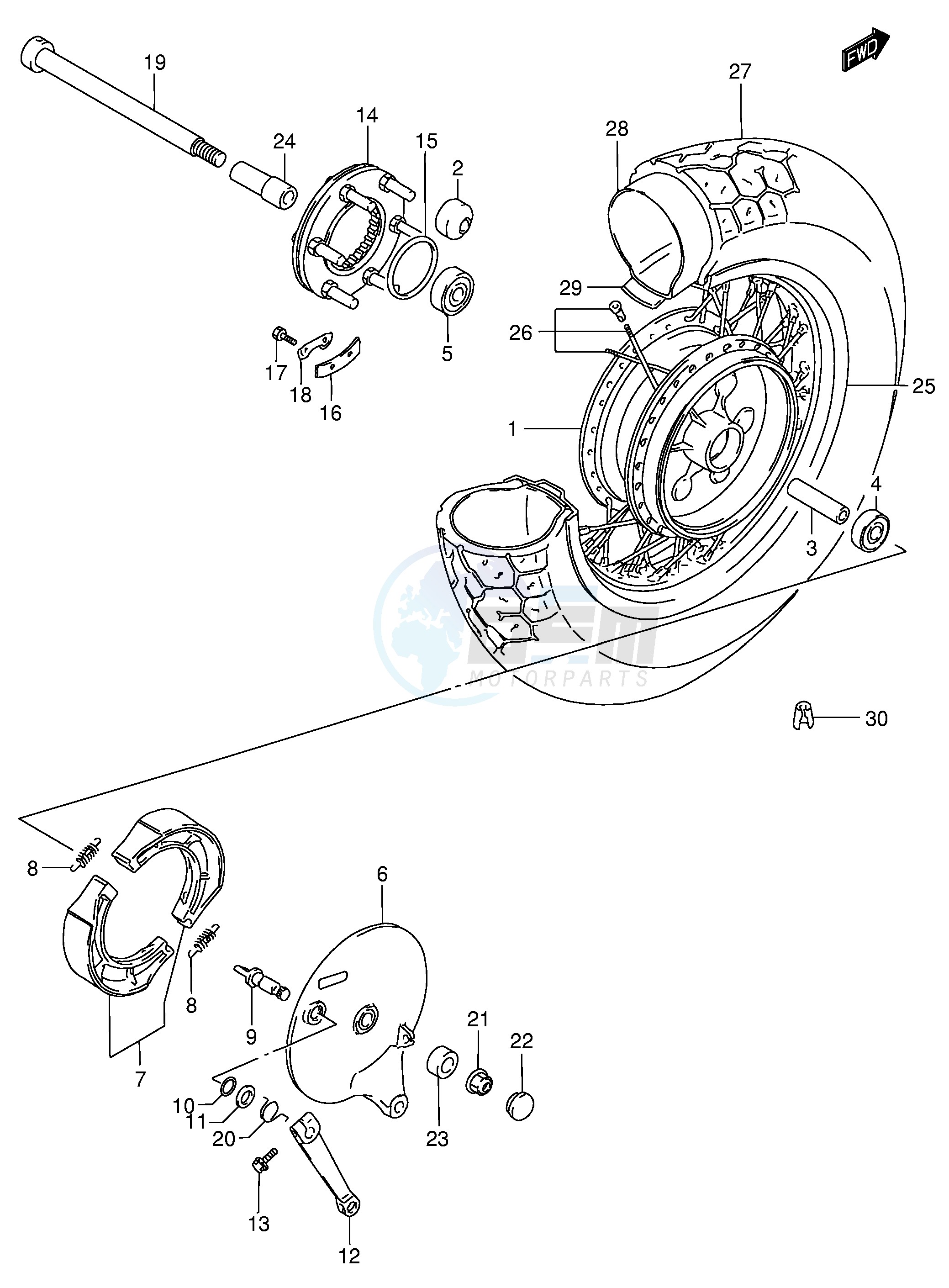 REAR WHEEL image