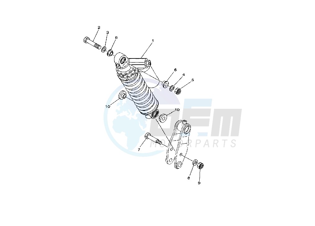 REAR SUSPENSION blueprint