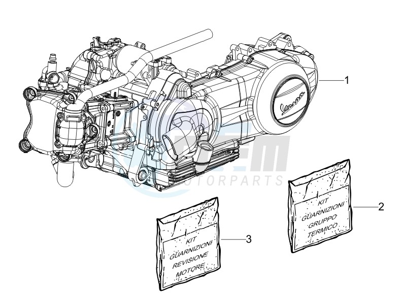 Engine, assembly image