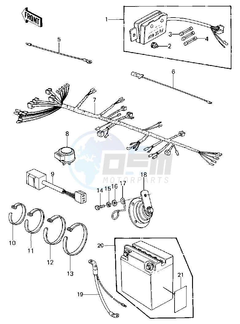 CHASSIS ELECTRICAL EQUIPMENT -- 80 B1- - blueprint