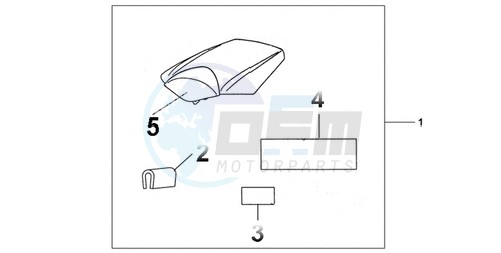 REAR SEAT COWL REPSOL blueprint