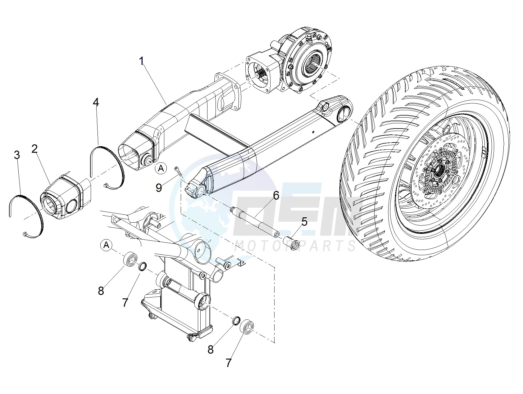 Swing arm image