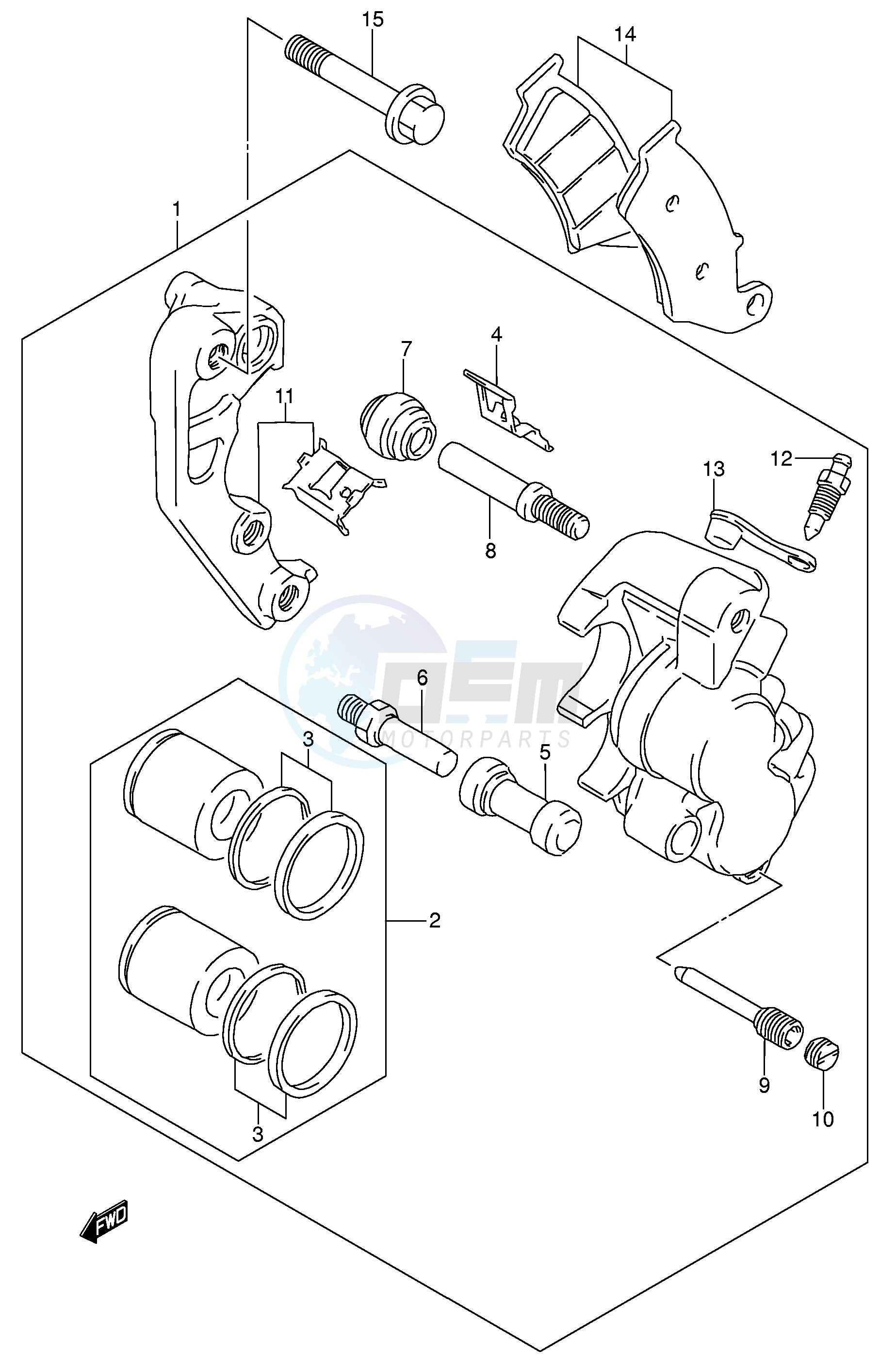 FRONT CALIPER image