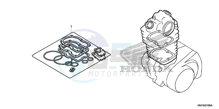 GASKET KIT A blueprint