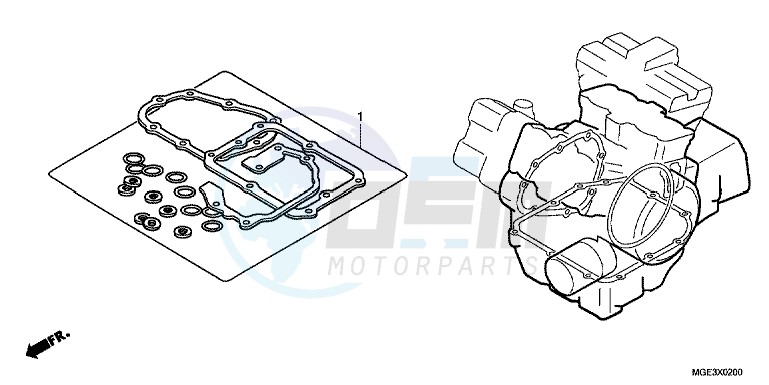 GASKET KIT B image