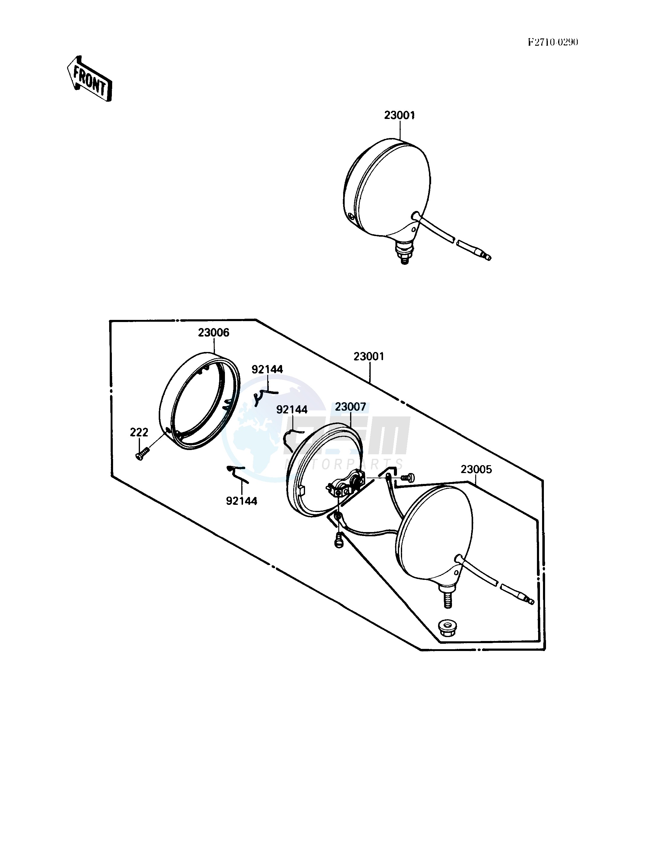 HEADLIGHT-- S- - image