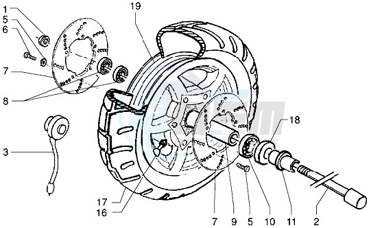 Front wheel image