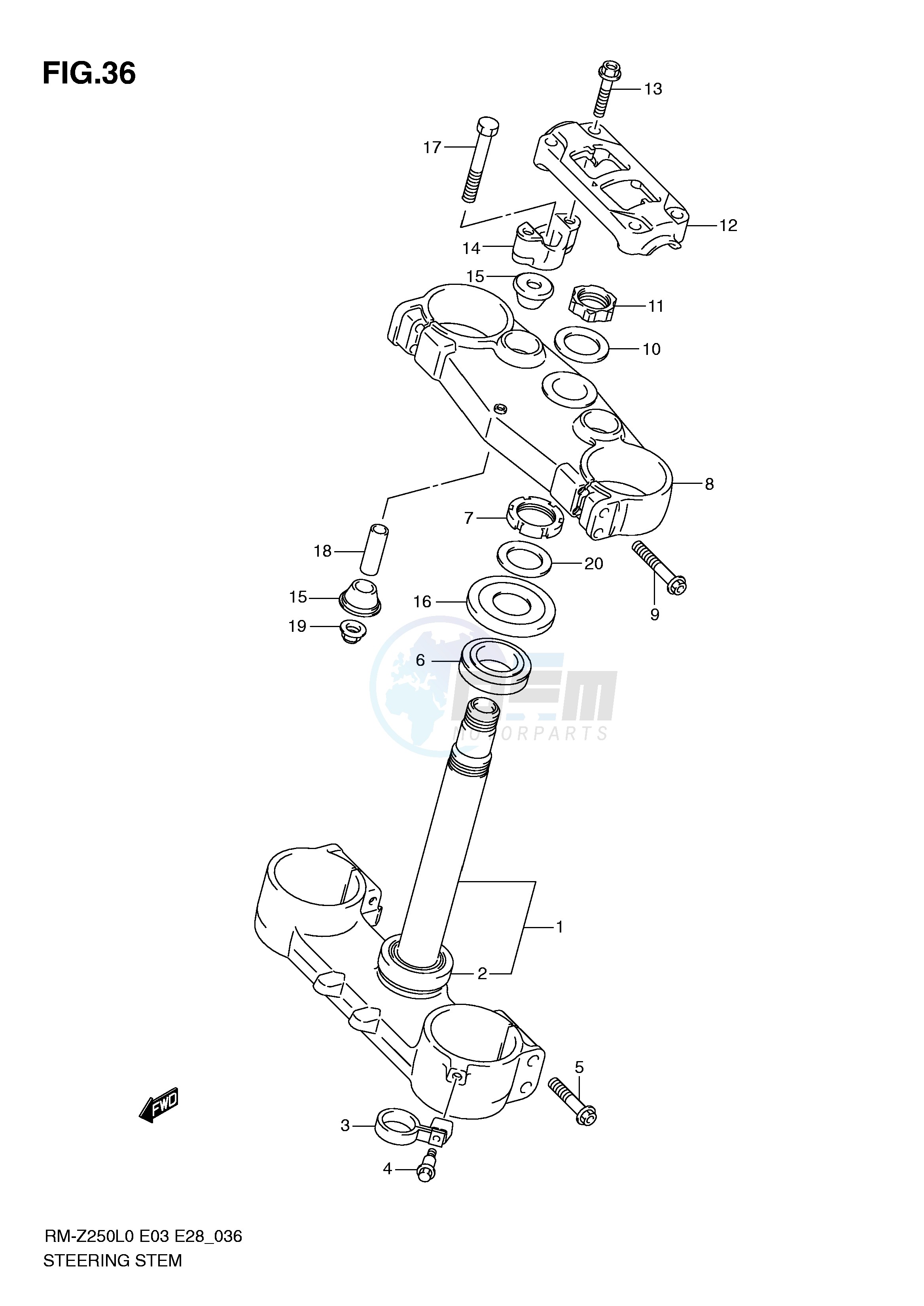 STEERING STEM image