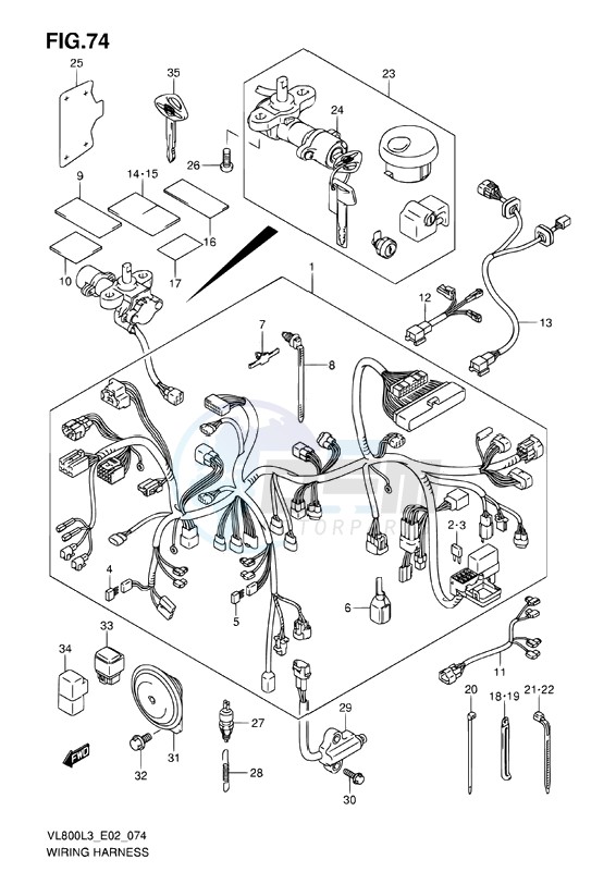 WIRING HARNESS image