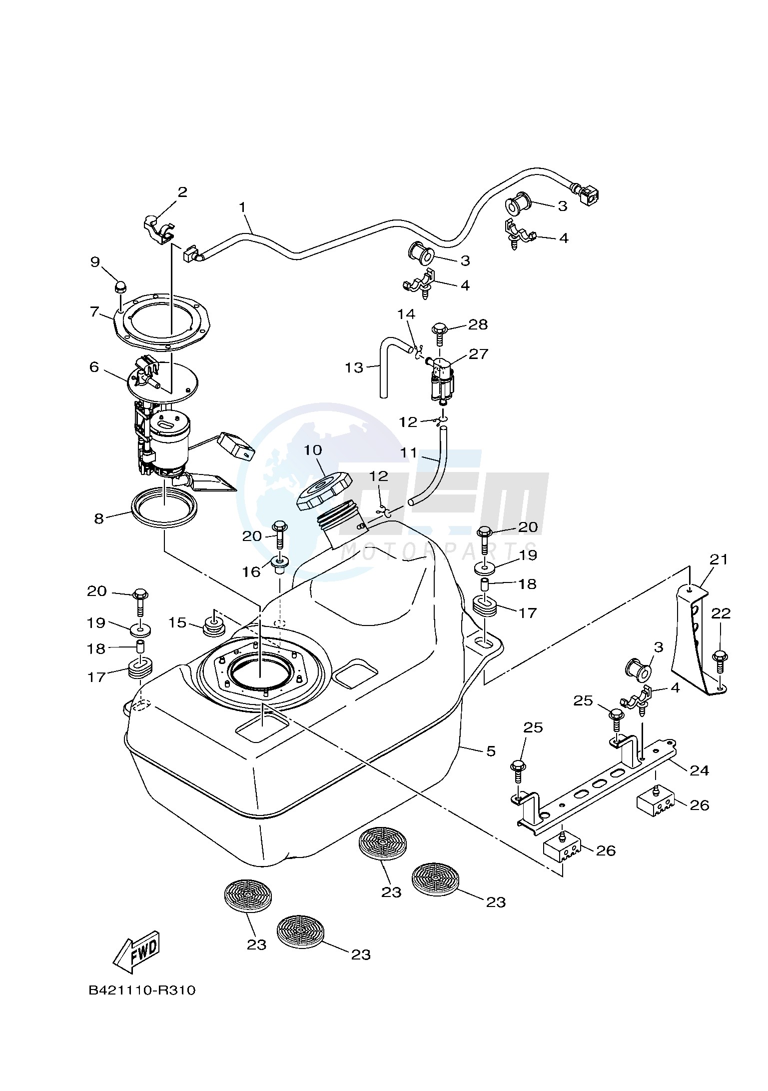 FUEL TANK image