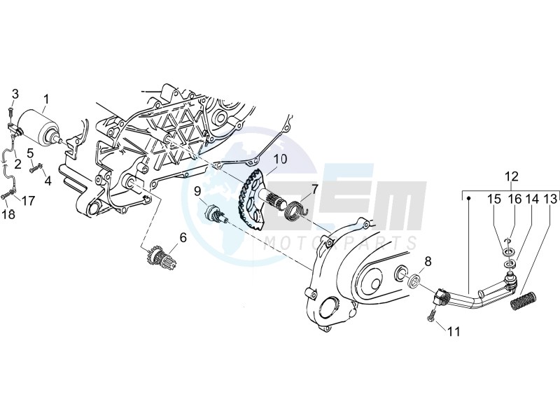 Starter - Electric starter image