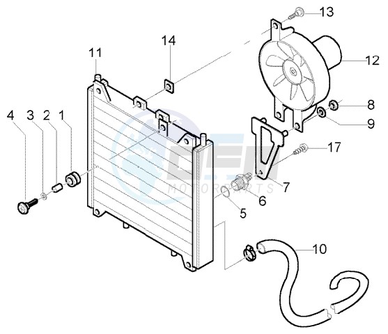 Radiator coolant image