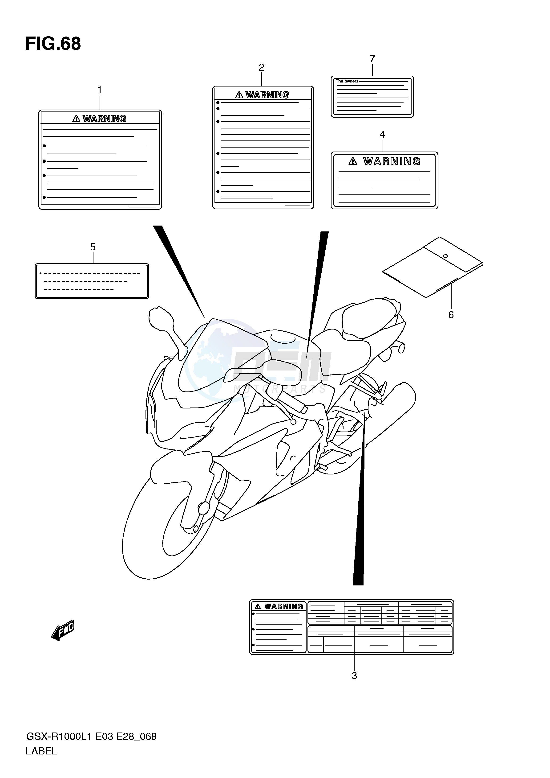 LABEL (GSX-R1000L1 E3) blueprint