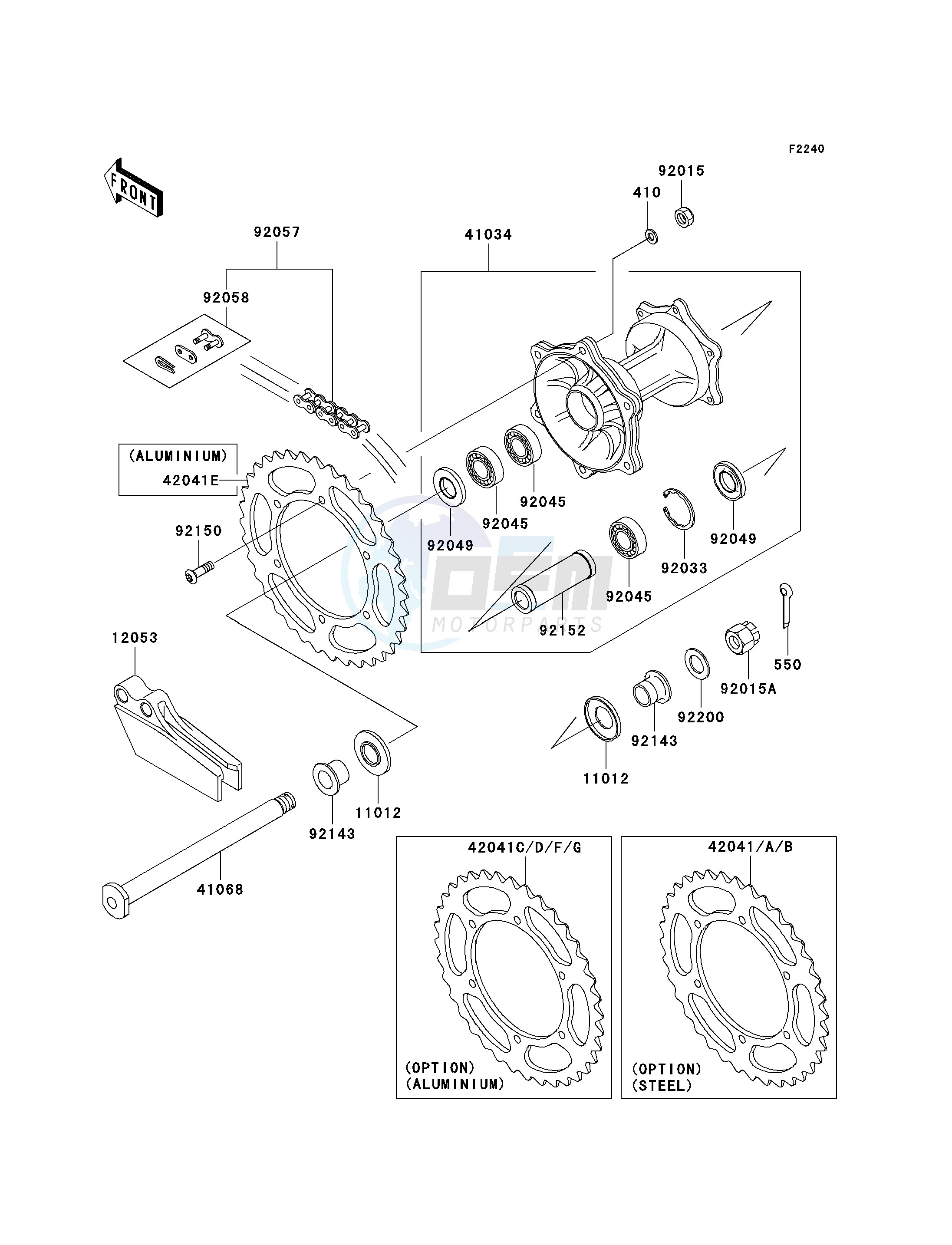 REAR HUB image