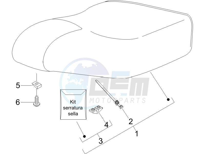 Saddle seats - Tool roll image