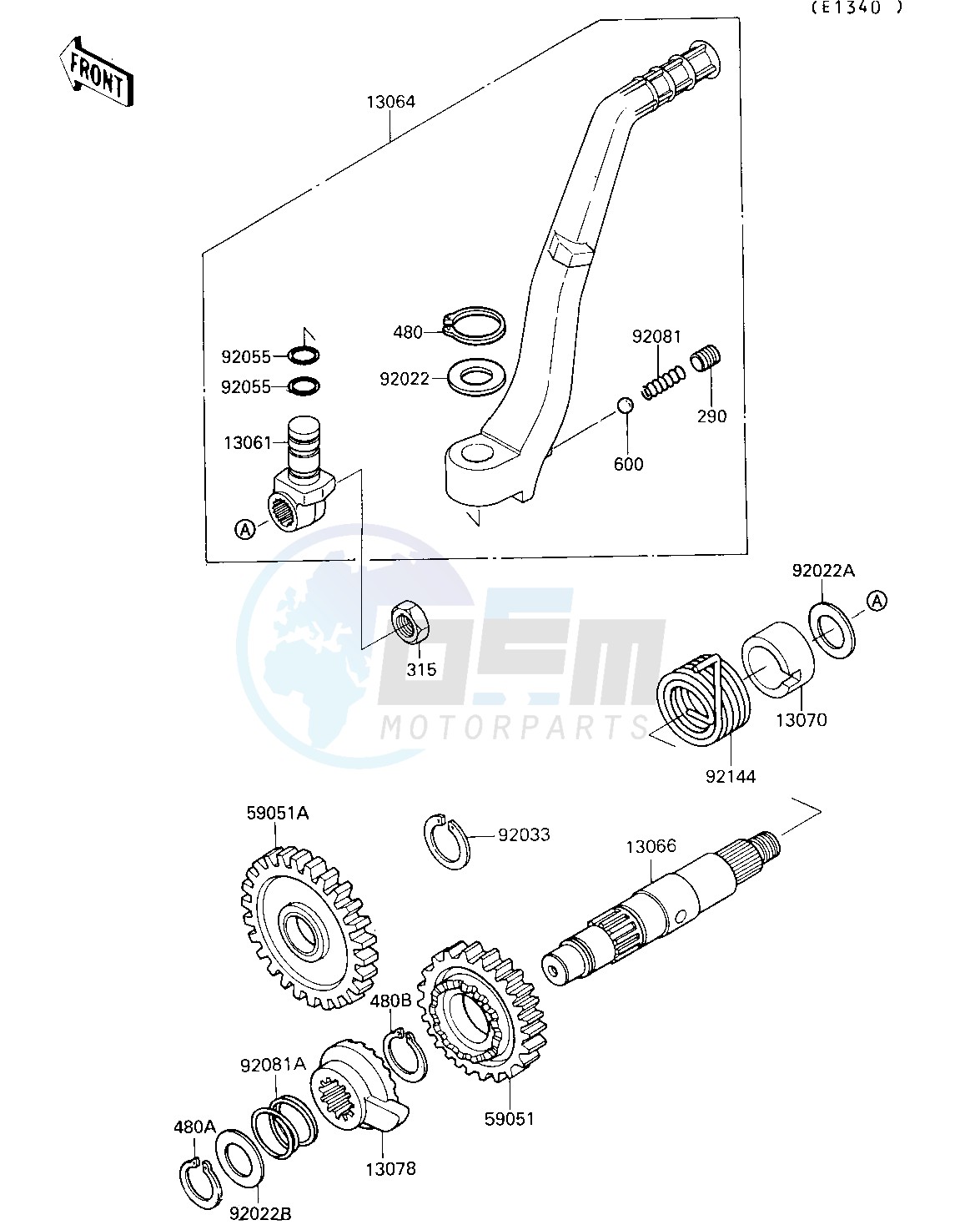 KICKSTARTER MECHANISM image