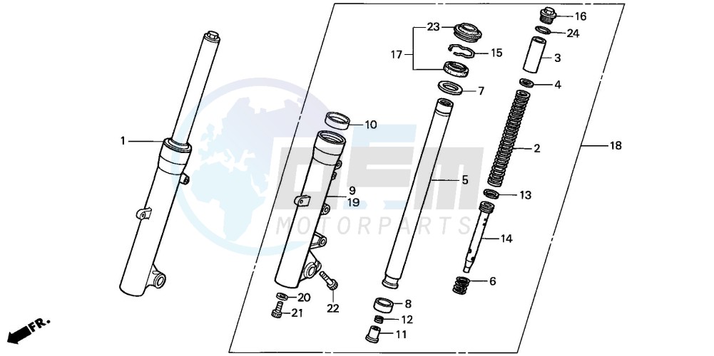 FRONT FORK image