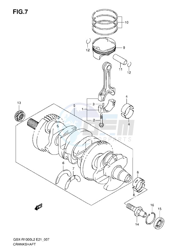 CRANKSHAFT image