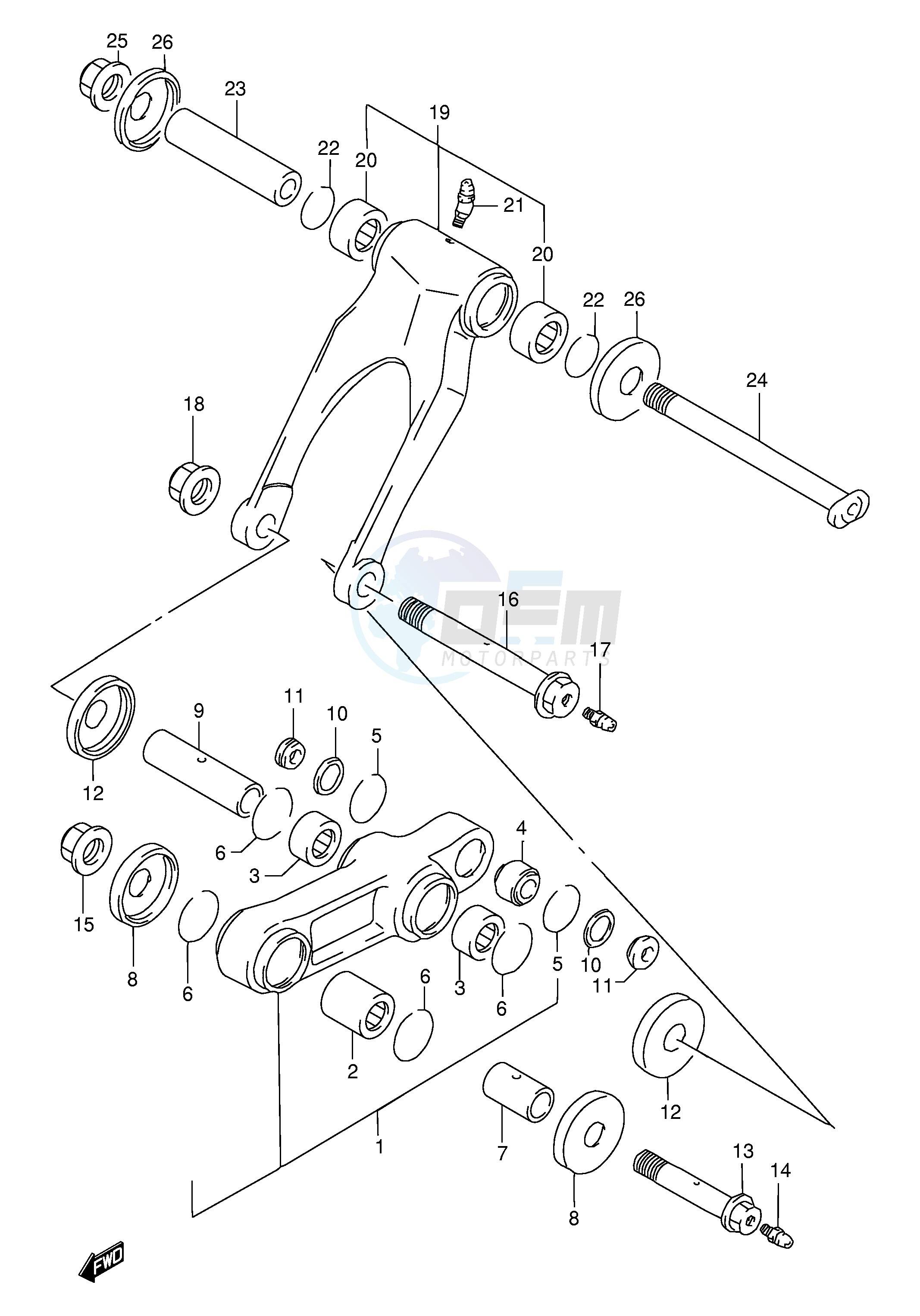 CUSHION LEVER image