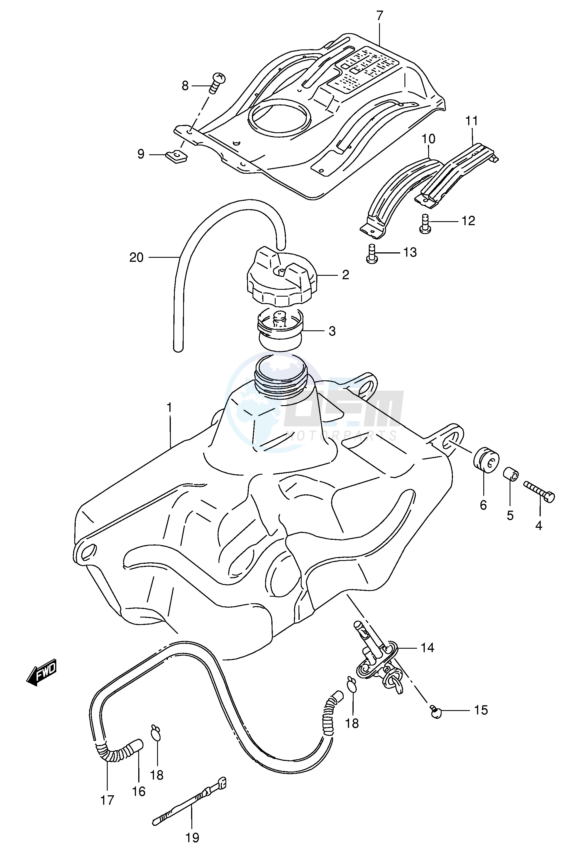 FUEL TANK image