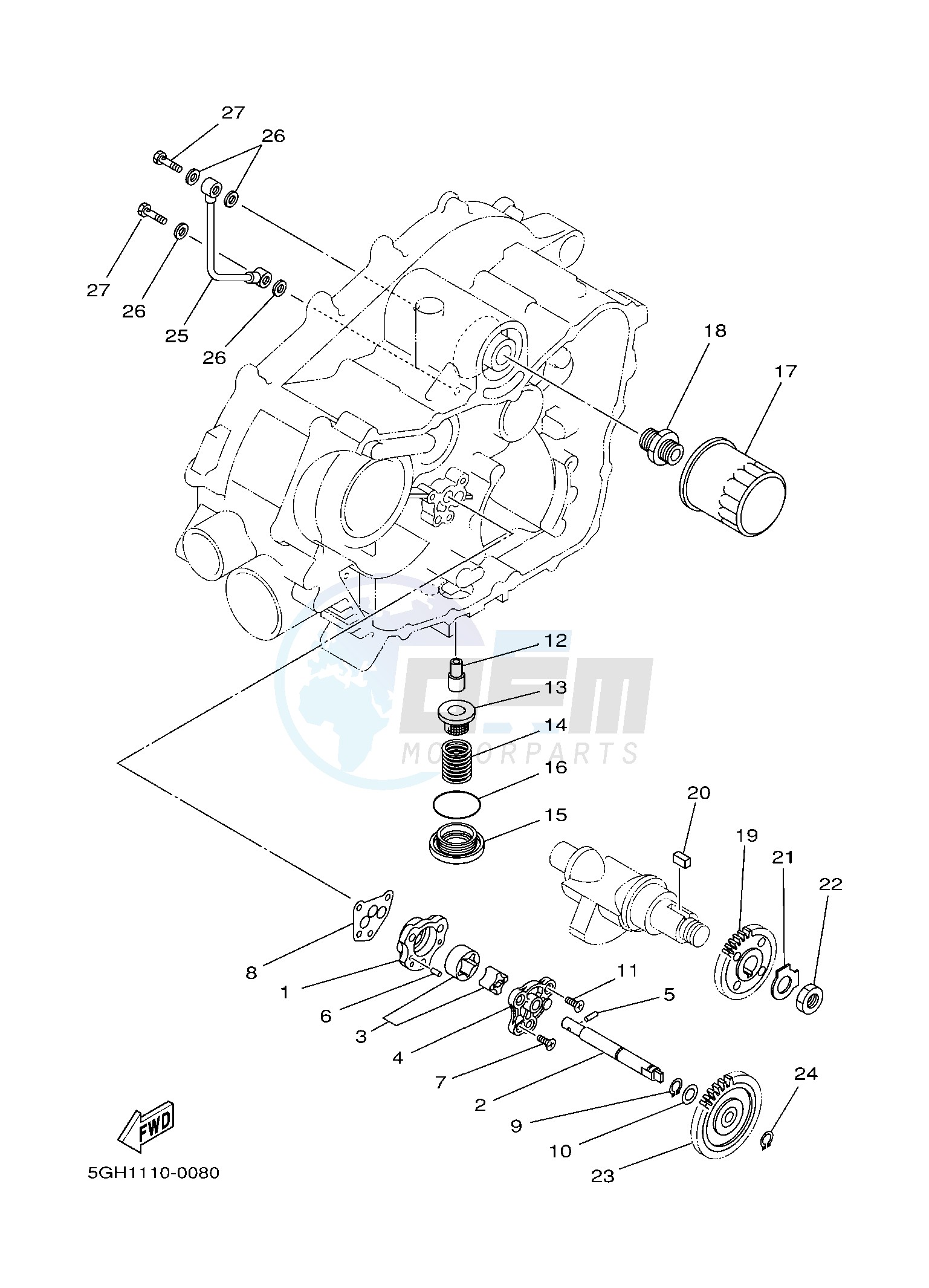 OIL PUMP blueprint