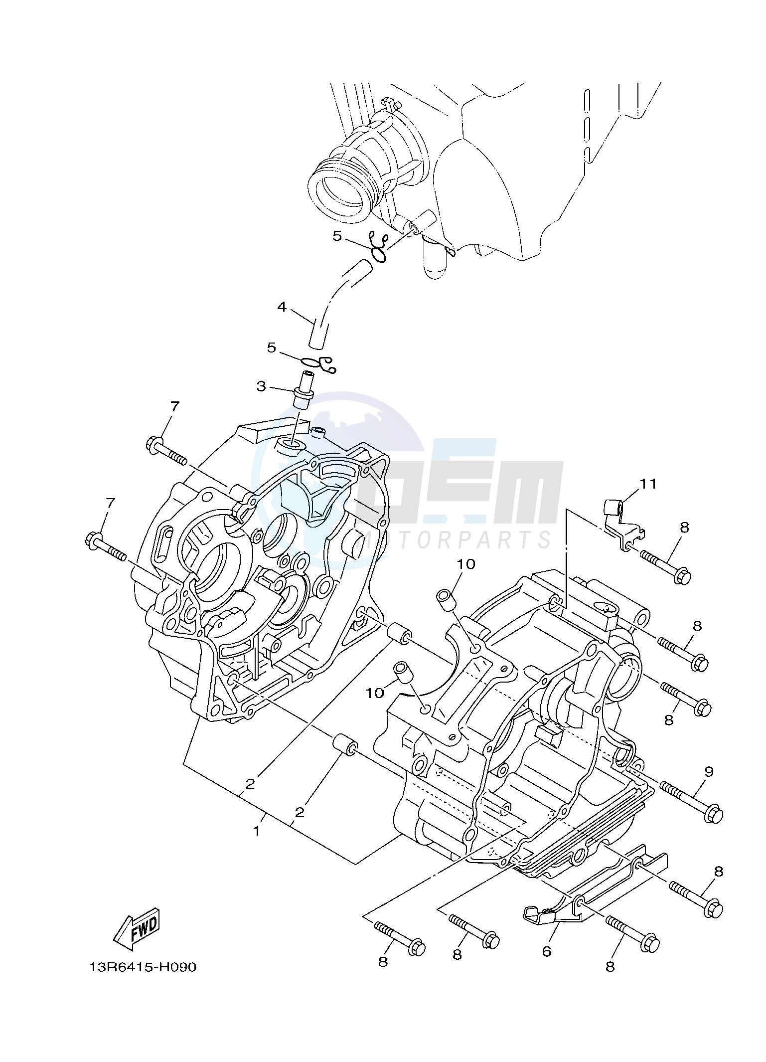 CARTER CRANKCASE image