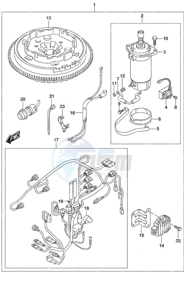 Starting Motor Manual Starter image