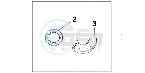 CARBON CRANKCASE COVER SET image