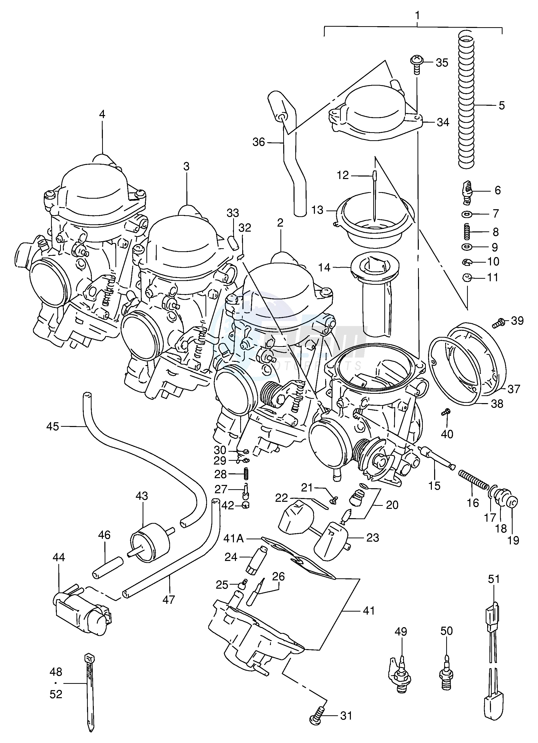 CARBURETOR (MODEL T V) image