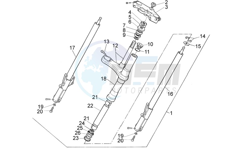 Front Fork blueprint