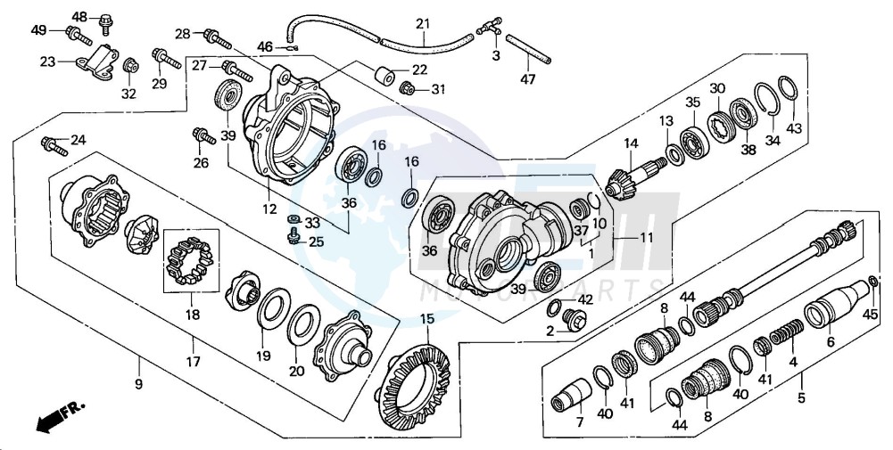 FRONT FINAL GEAR image