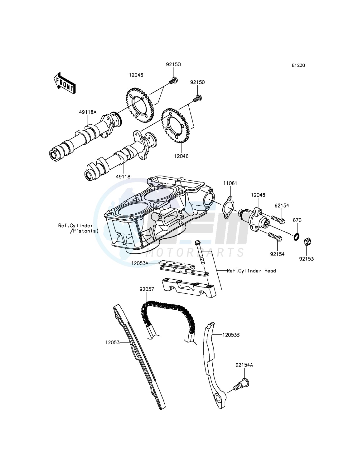 Camshaft(s)/Tensioner image