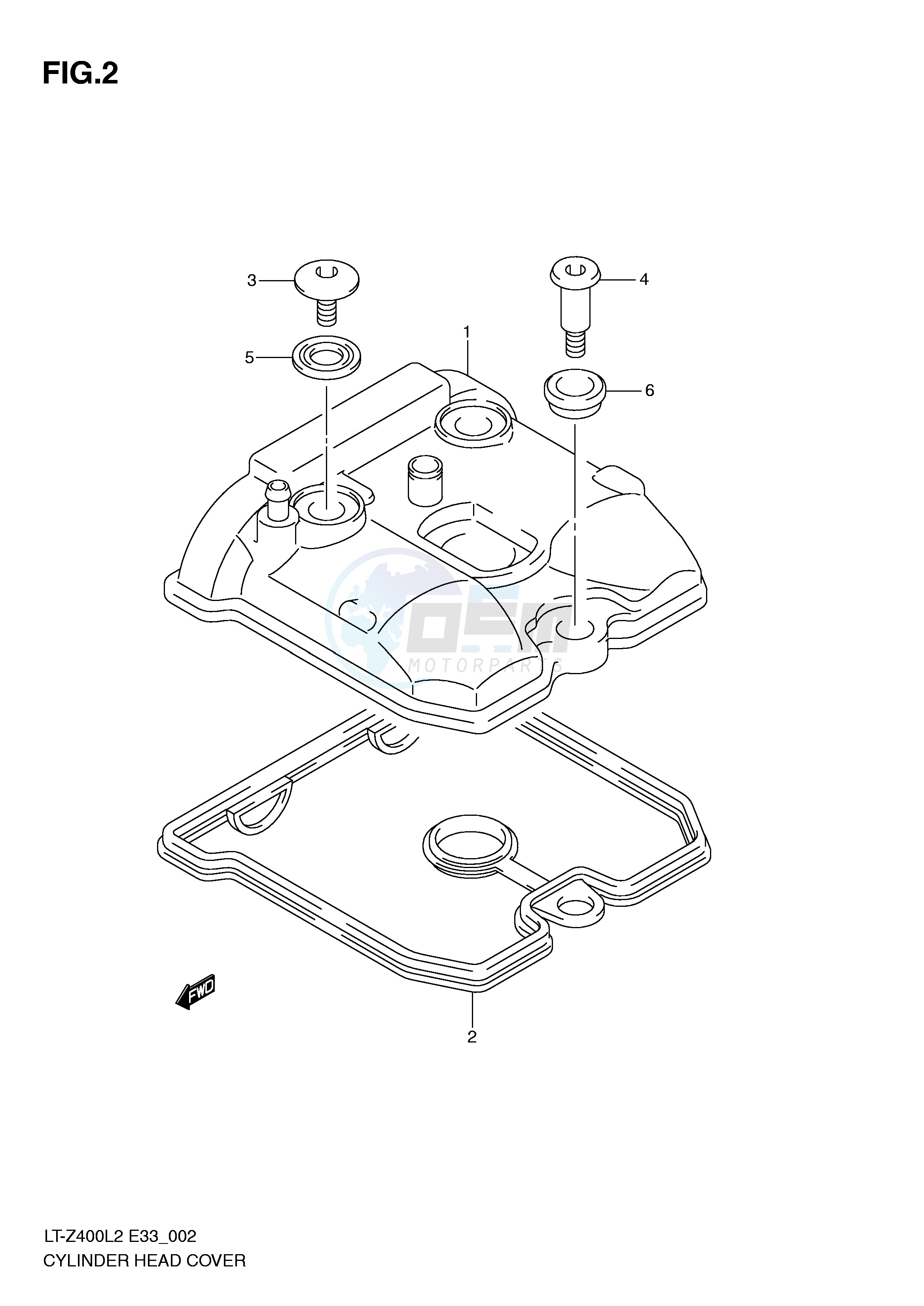 CYLINDER HEAD COVER image