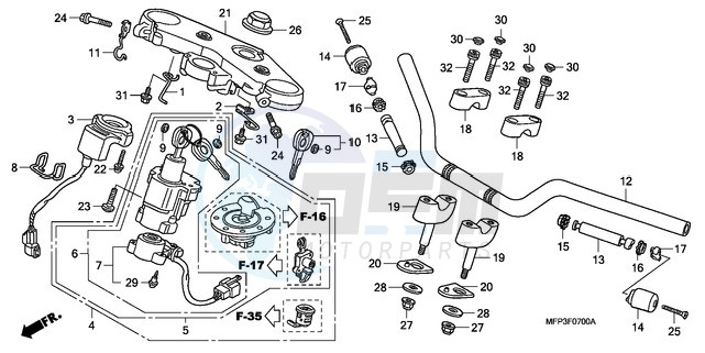 HANDLE PIPE/TOP BRIDGE image