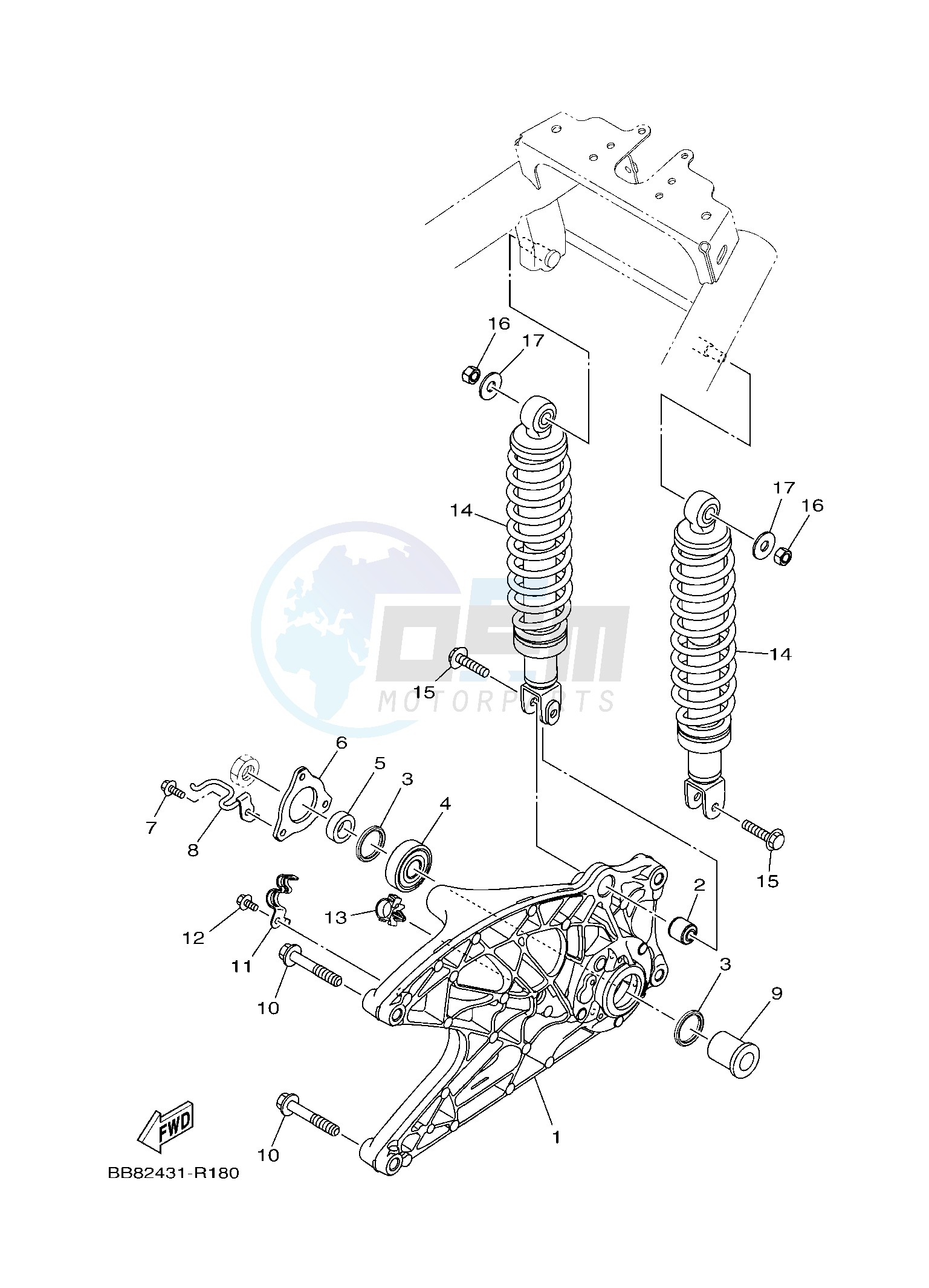 REAR ARM & SUSPENSION image