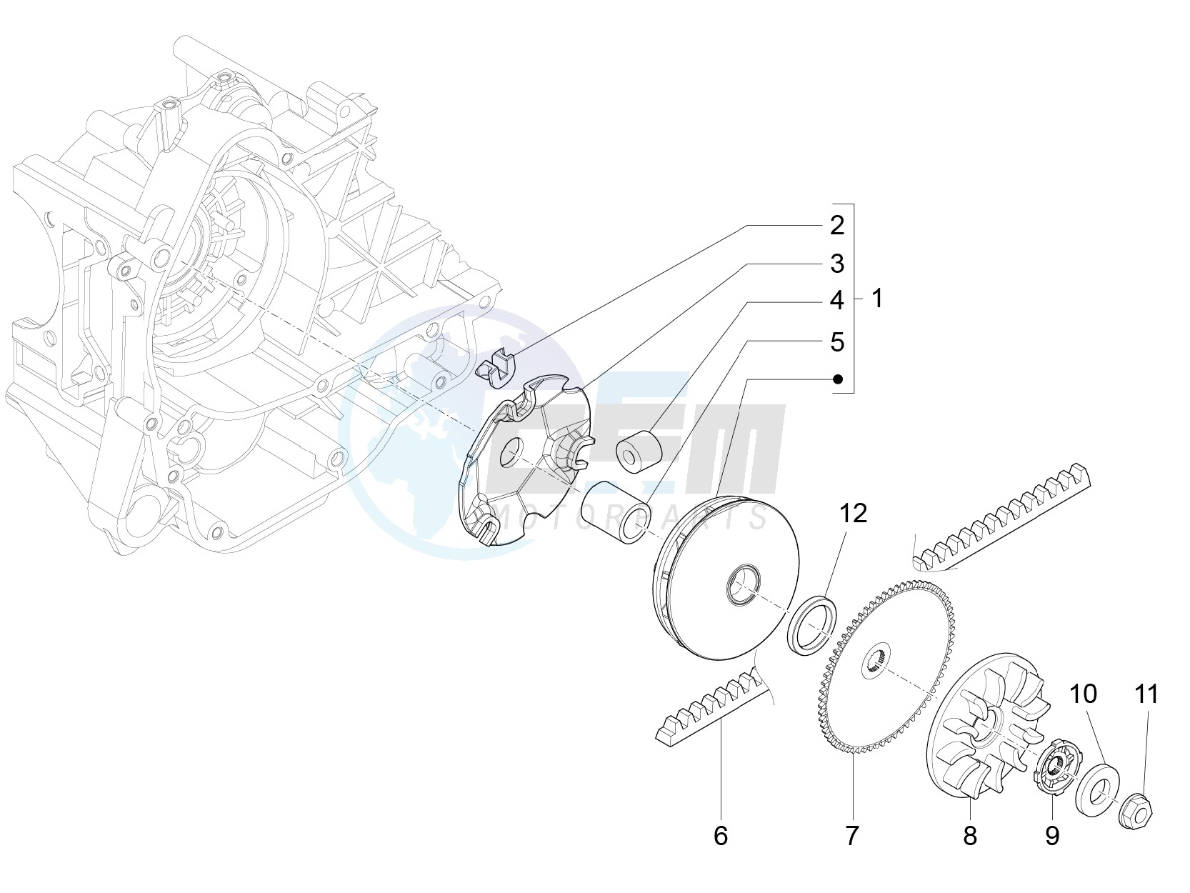 Driving pulley image