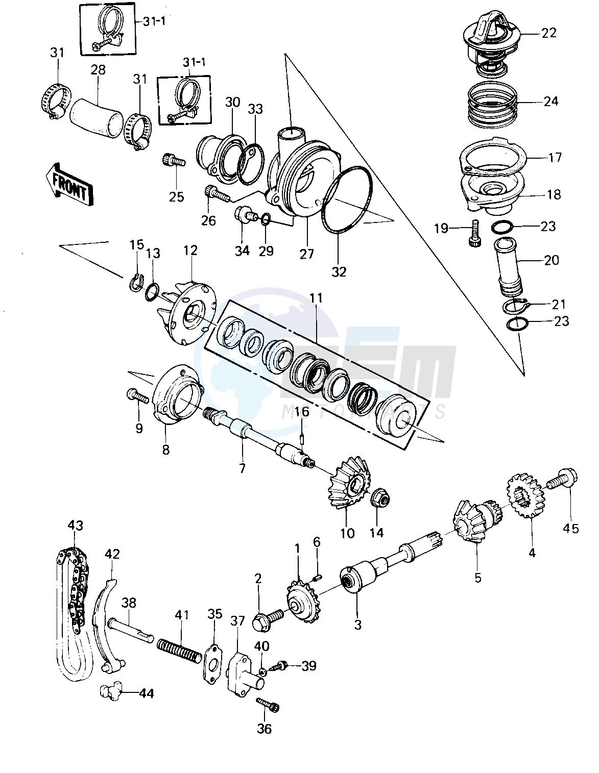 WATER PUMP image