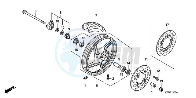 FRONT WHEEL image